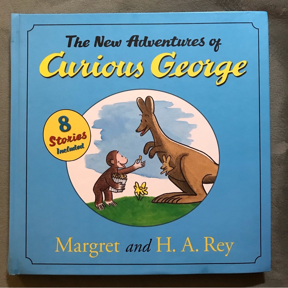 The New Adventures of Curious George 8 stories in 1 HARDCOVER